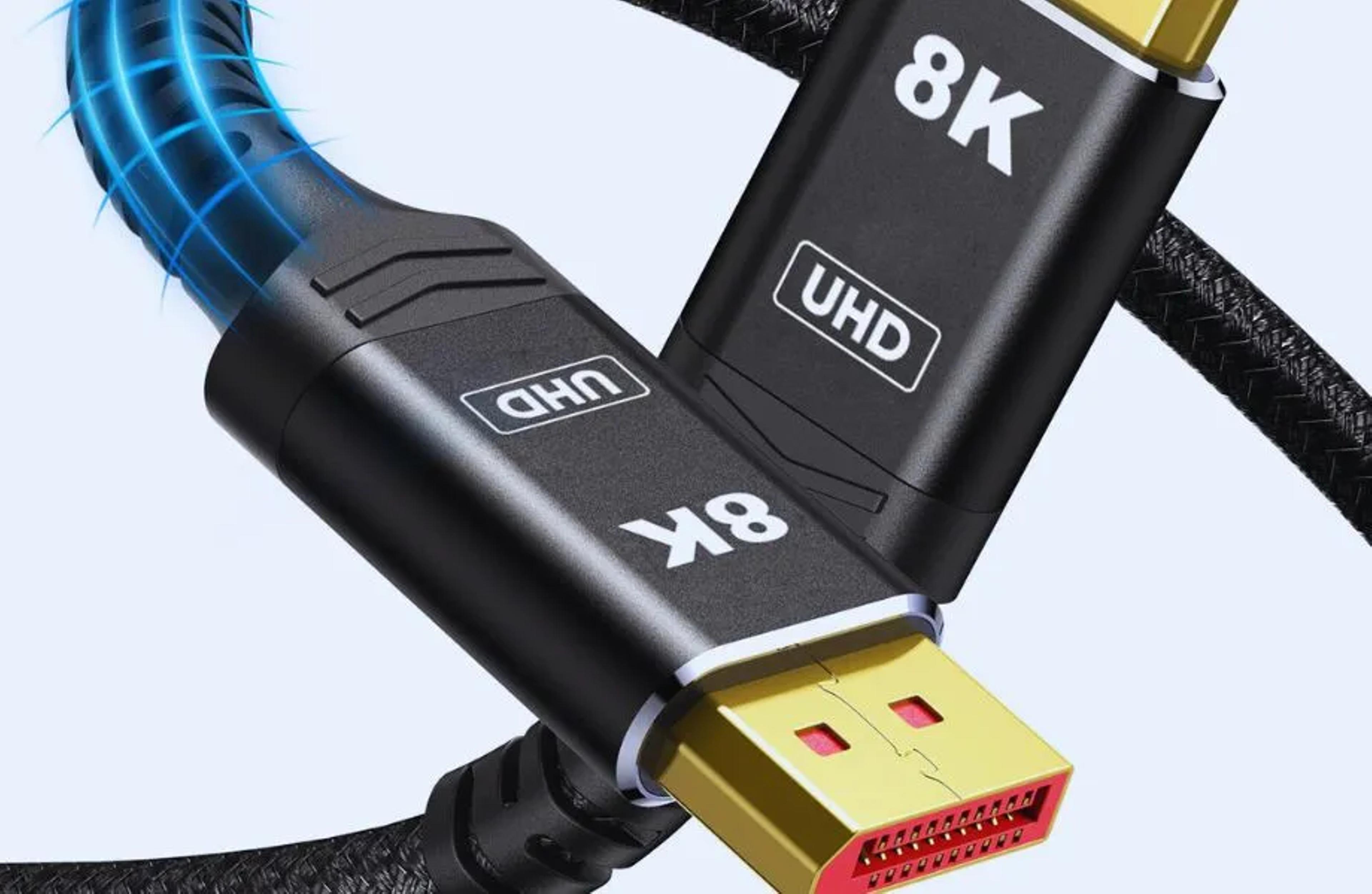 Premium quality DP 2.0 cable with 8k UHD capability